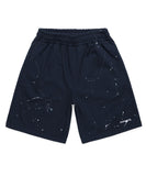 mahagrid (マハグリッド) PAINTER SWEAT SHORT [NAVY]