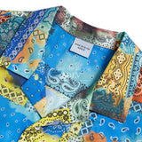 アクメドラビ(acme' de la vie)  PAISLEY SHIRTS BLUE