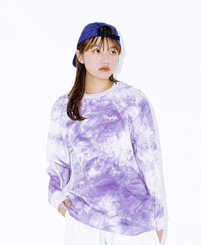 デイライフ(Daylife)  Signature Logo Long Sleeve (Purple)