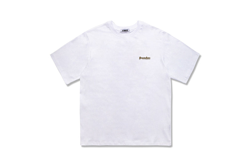 Q CUMBERS (キューカンバース) BRUNCHES SHORT SLEEVE T-SHIRT / Egg scramble