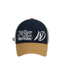 MYDEEPBLUEMEMORIES(マイディープブルーメモリーズ)      MM Double Logo cap