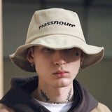 メスノウン(MASSNOUN) SL LOGO BUCKET HAT MSNAC002-BG