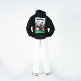 アクメドラビ(acme' de la vie)  BACKYARD FAMILY - BLACK HOODIE