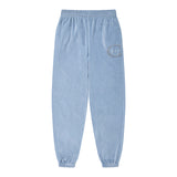 curetty (キュリティー)  C LOGO BOUCLE EMBROIDERY PANTS_SKY BLUE