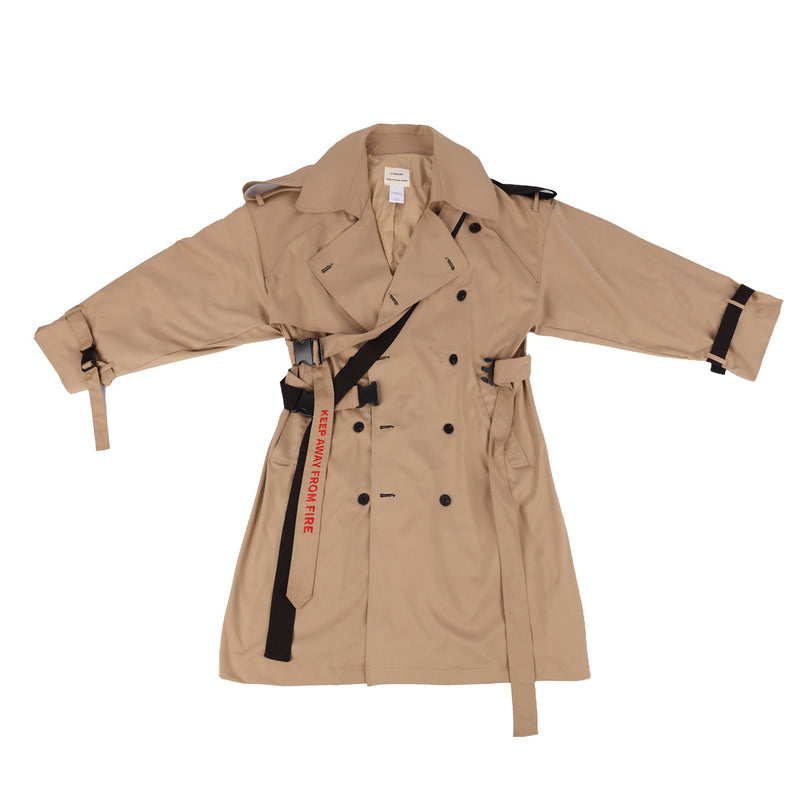 オウェンド(A-WENDE) A-WENDE OVER TRENCH COAT  / BROWN