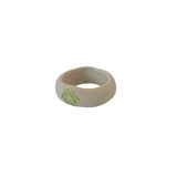Nff(エヌエフエフ) 	 green grape beads ring