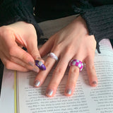 Nff(エヌエフエフ) 	 parma violet ring