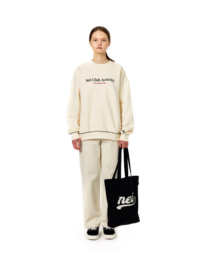 ネイキドニス(NEIKIDNIS) NCA SWEAT SHIRTS / CREAM