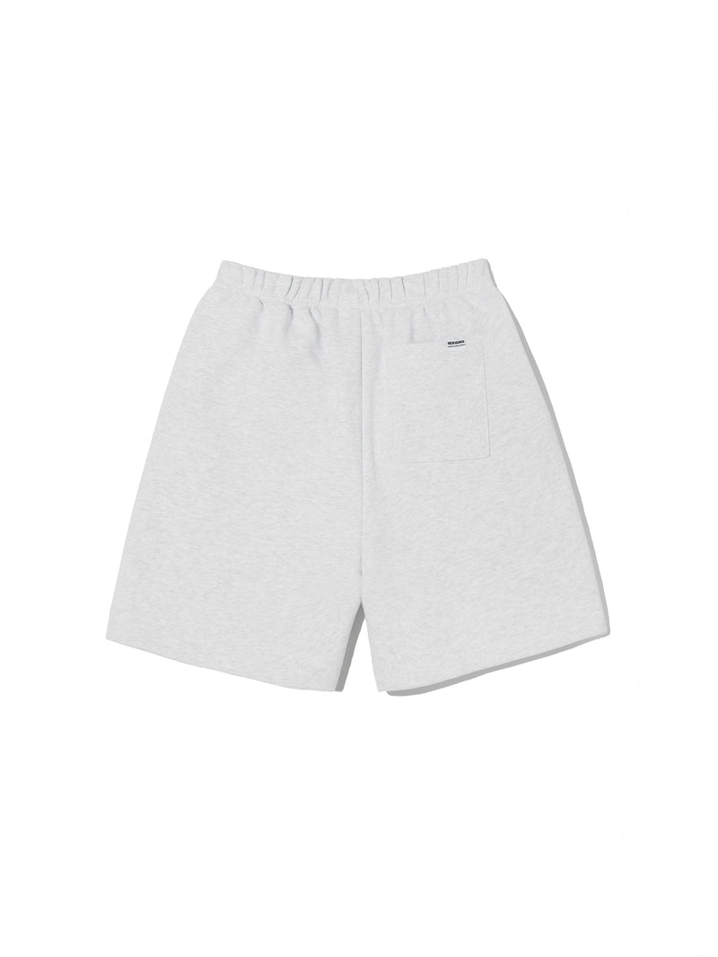 ネイキドニス(NEIKIDNIS) CLUB LOGO SWEAT SHORTS / LIGHT MELANGE