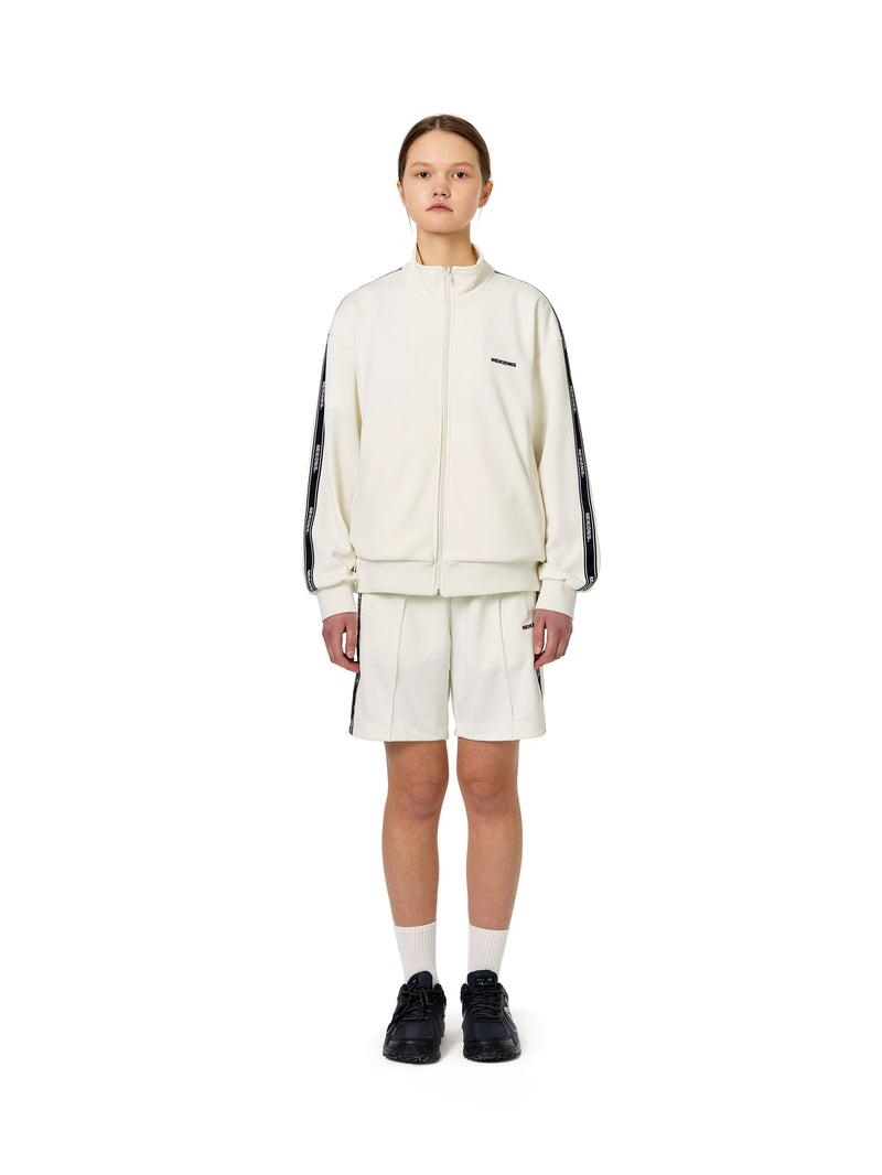 ネイキドニス(NEIKIDNIS) JACQUARD LINE TRACK SHORTS / IVORY