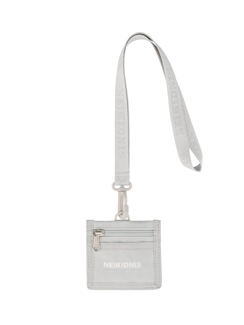 ネイキドニス(NEIKIDNIS) SQUARE CARD WALLET / MINERAL GRAY