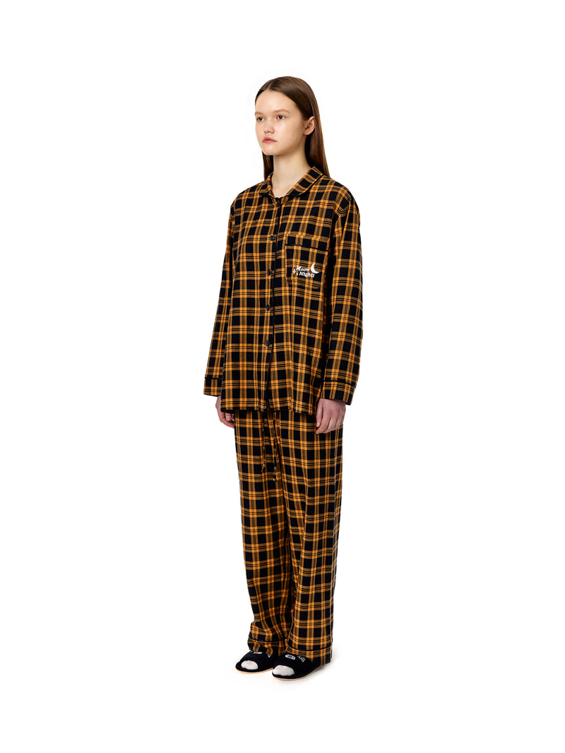 ネイキドニス(NEIKIDNIS) [LIMITED EDITION]MOON NIGHT COTTON PAJAMA / CHECK