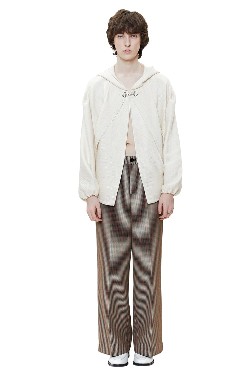 レイブレス(LABELESS) BROWN OVERSIEZED PANTS