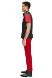 レイブレス(LABELESS) RED STRAIGHT PANTS