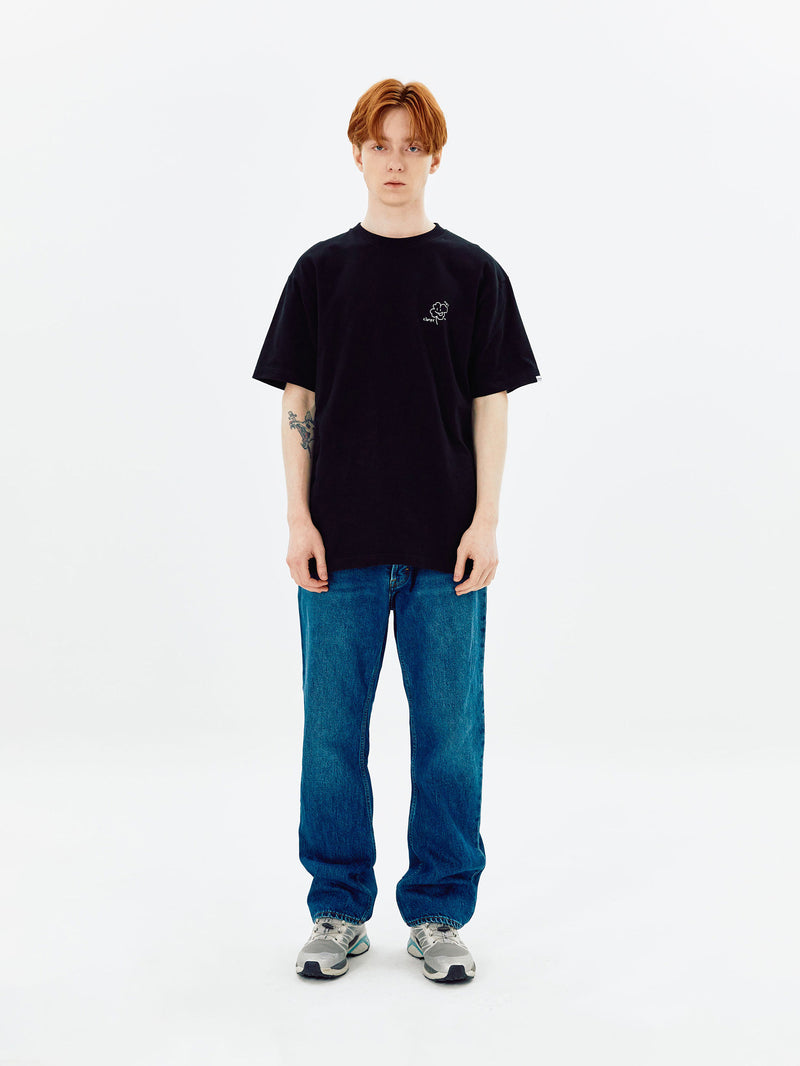 ネイキドニス(NEIKIDNIS) NEI CLOVER TEE / BLACK