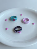 Nff(エヌエフエフ) 	 double pearl ring