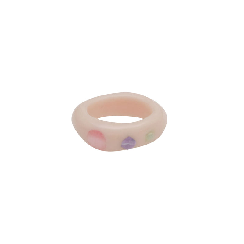 Nff(エヌエフエフ) 	 milk stone ring