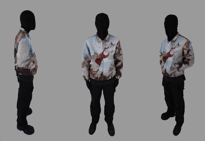 A-WENDE(オウェンド) Red Flag Tapestry Herrington