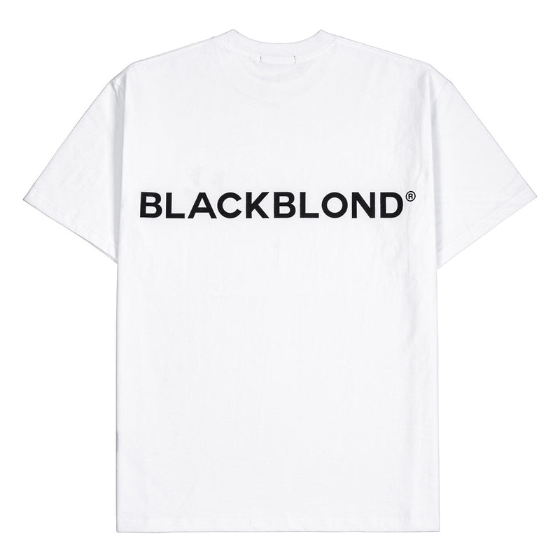 ブラックブロンド(BLACKBLOND) BBD Classic Smile Logo T-Shirt (White)
