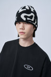 オーワイ(OY) WAVE LOGO BEANIE-BLACK