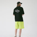 メスノウン(MASSNOUN) MSNU 3D LOGO OVERSIZED T-SHIRTS MSETS008-BK