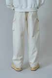 オーワイ(OY) TWIST CARGO PANTS-IVORY