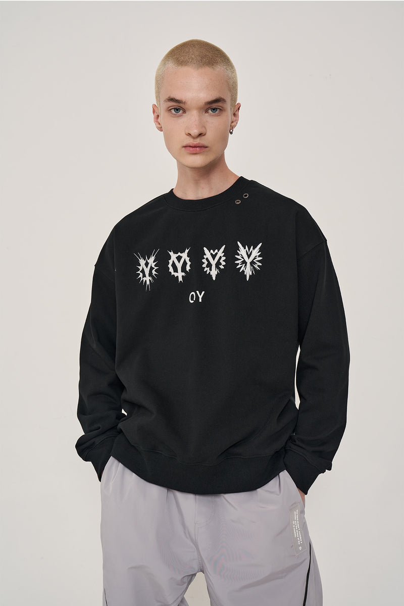 オーワイ(OY) METAL BULLET LOGO MTM-BLACK