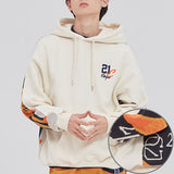 ロマンティッククラウン(ROMANTIC CROWN) 21C BOYS JACQUARD HOOD_OATMEAL