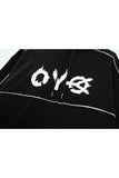 オーワイ(OY) FLAME LOGO HOODIE-BLACK