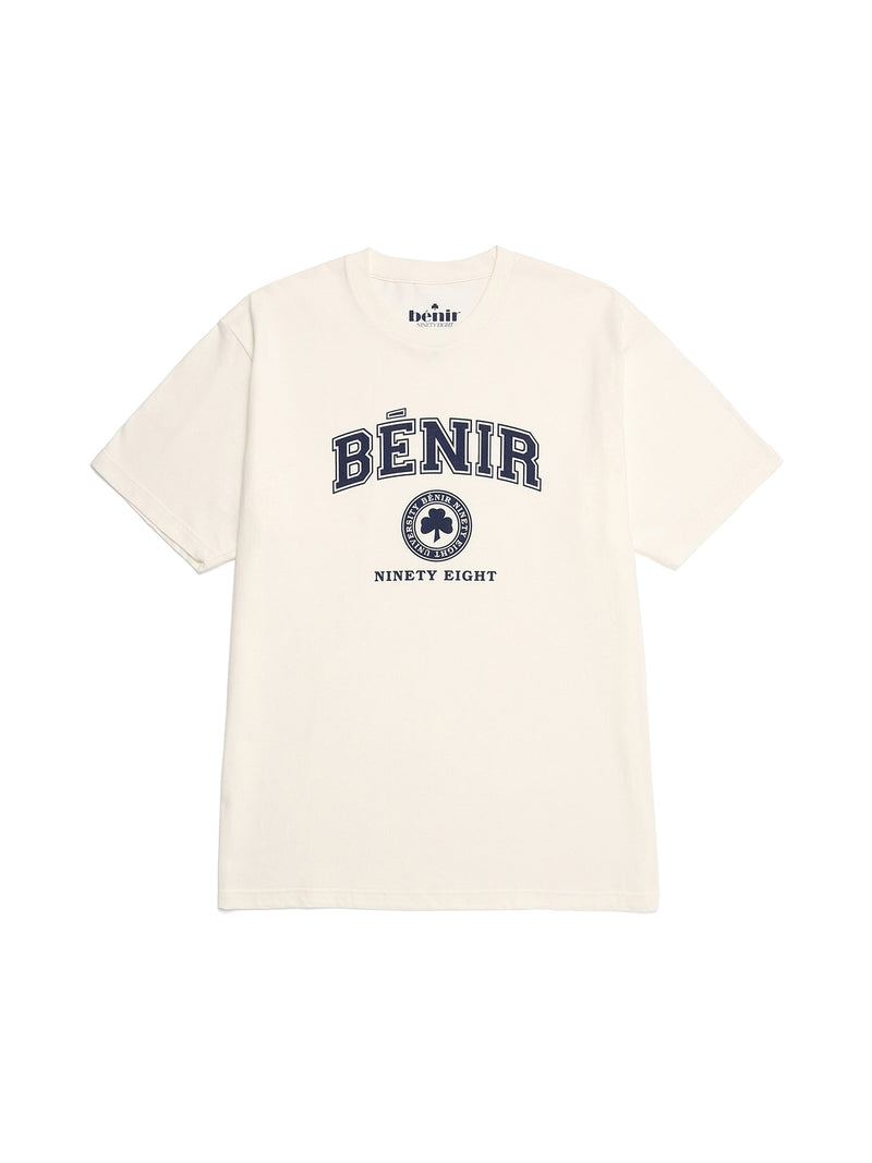 benir (ベニル) BENIR CAMPUS T-SHIRT [IVORY]