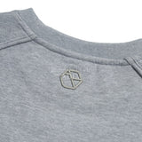 アクメドラビ(acme' de la vie)  WOVEN STRING SWEATSHIRT GREY