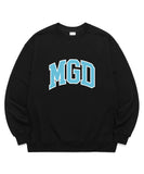 mahagrid (マハグリッド)  MGD COLLEGE SWEATSHIRT [BLACK]