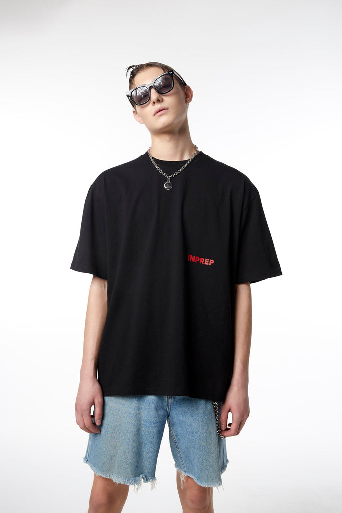 INPREP (インプレップ)RED LOGO T-SHIRT (2 COLORS) – UNDERSTUDY CLUB