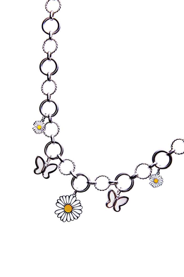 BLACKPURPLE (ブラックパープル) SIGNATURE HAPPY BUTTERFLY NECKLACE