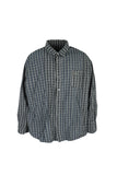 オーワイ(OY) PIGMENT MIX CHECK SHIRTS-BLACK/DARK NAVY