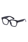 BLACKPURPLE (ブラックパープル)  Linta Clear Glasses (Black)