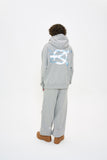 オーワイ(OY) BOSS LOGO HOODIE-GREY