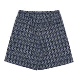 アクメドラビ(acme' de la vie) A LOGO MONOGRAM PATTERN SHORT PANTS NAVY