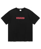 mahagrid (マハグリッド) RAW CUT EDGE TEE [BLACK]