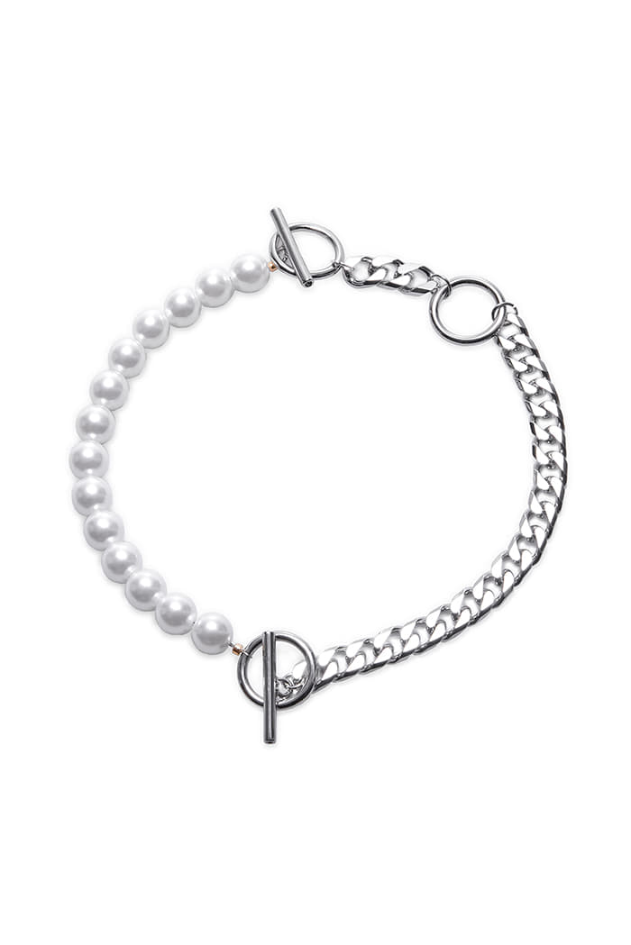 BLACKPURPLE (ブラックパープル) TORI PEARL CHAIN NECKLACE