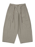 アジョバイアジョ(AJOBYAJO)  Oversized Cotton Nylon Pants [Warm Grey]