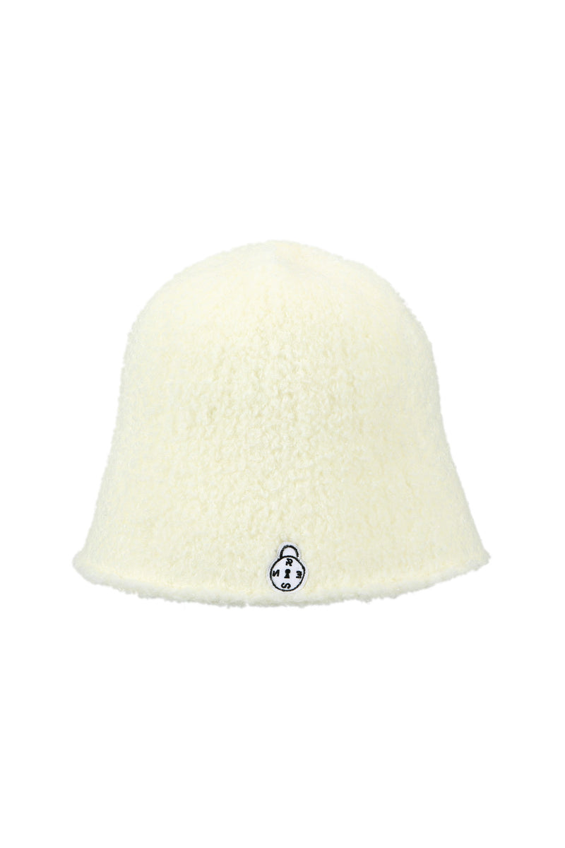 ReinSein（レインセイン）Ivory curly bucket hat
