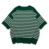 Q CUMBERS (キューカンバース) BIG BASQUE H/S / Green