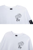 オーワイ(OY) CUBE POCKET LONG SLEEVE-WHITE