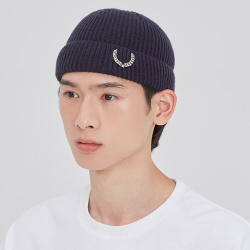 ROMANTIC CROWN(ロマンティック クラウン)LAUREL CROWN WATCH CAP_NAVY