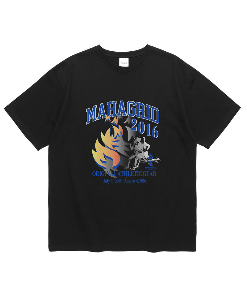mahagrid (マハグリッド)  2016 SOUVENIR TEE [BLACK]