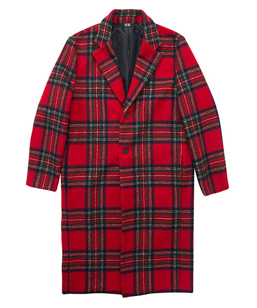 VLDS (ブラディス) NO RULE TARTAN CHECK COAT