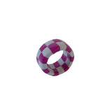 Nff(エヌエフエフ) 	 chess ring_grey purple