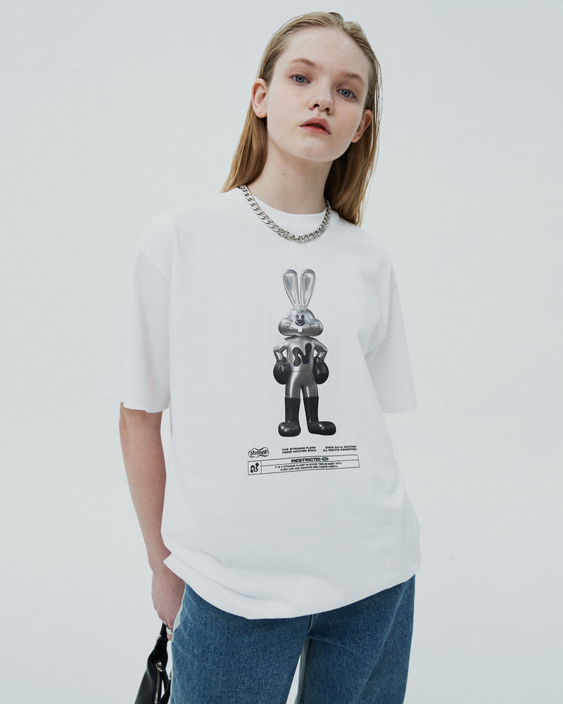 NCOVER（エンカバー）3D ZET TSHIRT-WHITE