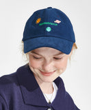 ワンダービジター(WONDER VISITOR)  Stella Ball cap [Navy]